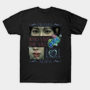 The Villa Karina aespa drama T-Shirt